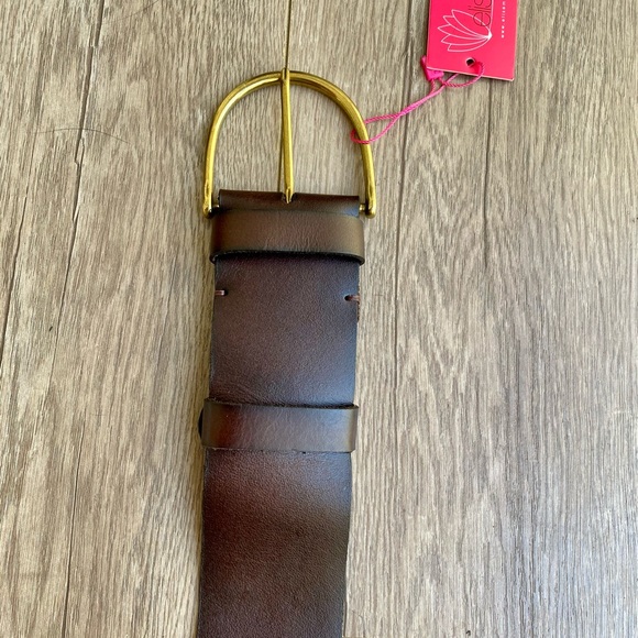 ELISE M NWT BLACK SZ SM or ML 2” WIDE WAIST BELT - Picture 9 of 11